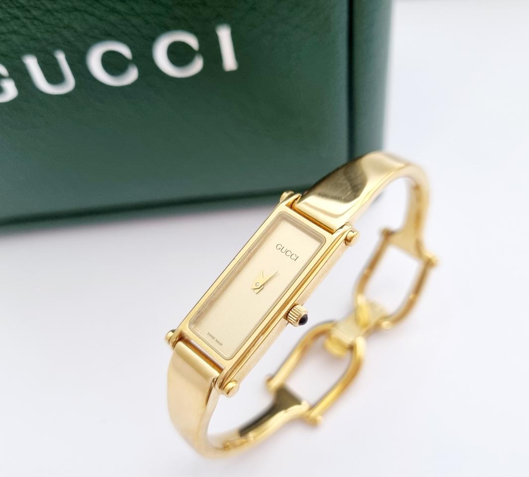 구찌 금장 여자 시계