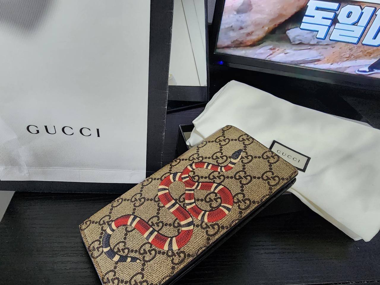 구찌 스네이크 장지갑