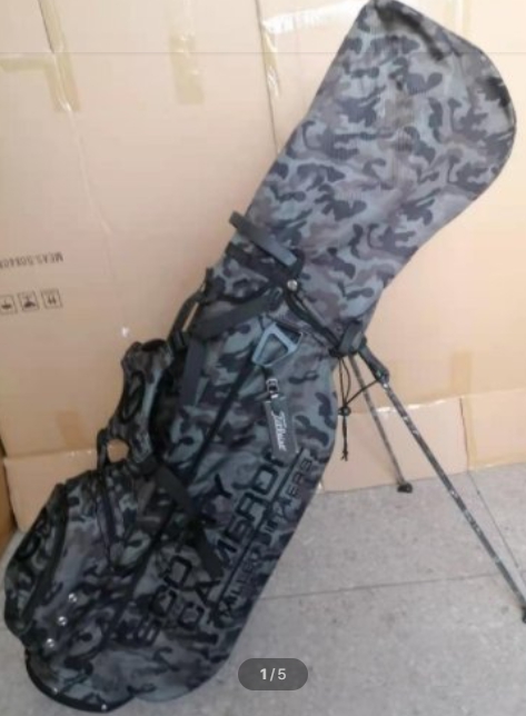 스카티카메룬 캐디백(새상품)밀리터리 희귀