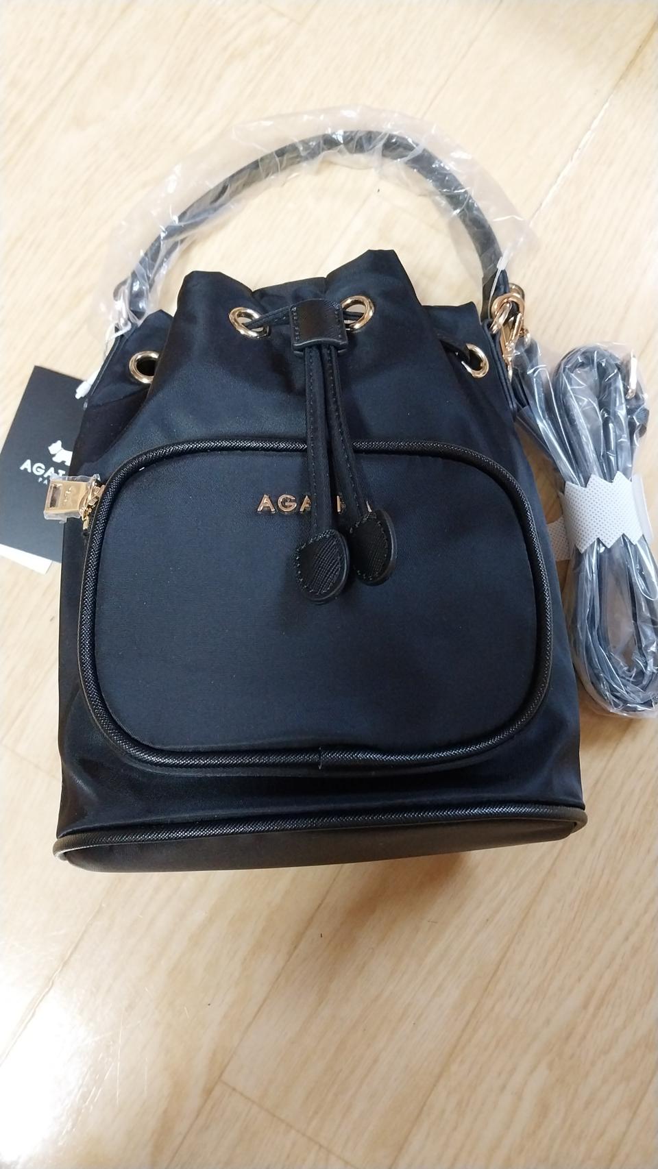 새상품)아카타 버킷백 블랙