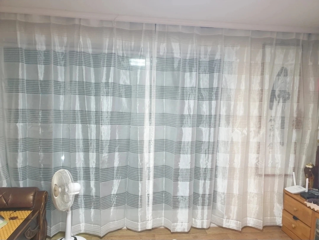 레일 나비주름 커튼한세트 450-230