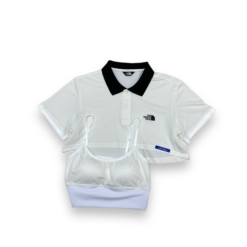 The North Face Crop & bra top Custom set