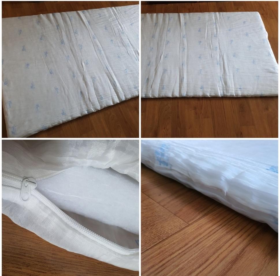 싱글요사이즈 압축솜 커버에지퍼달려있고 판판하고두께있음 저렴하게5천원