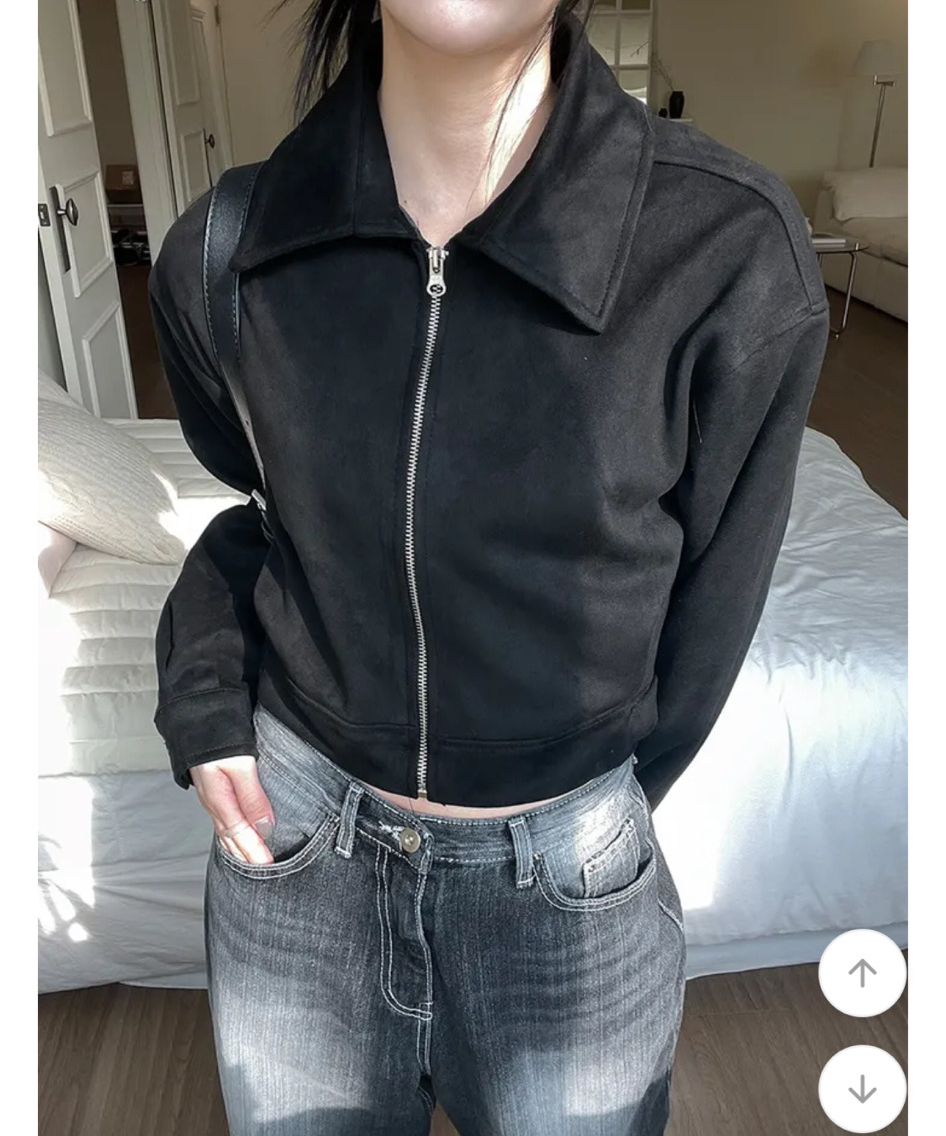 스웨이드 블랙 자켓 팔아요 ㅠㅠ