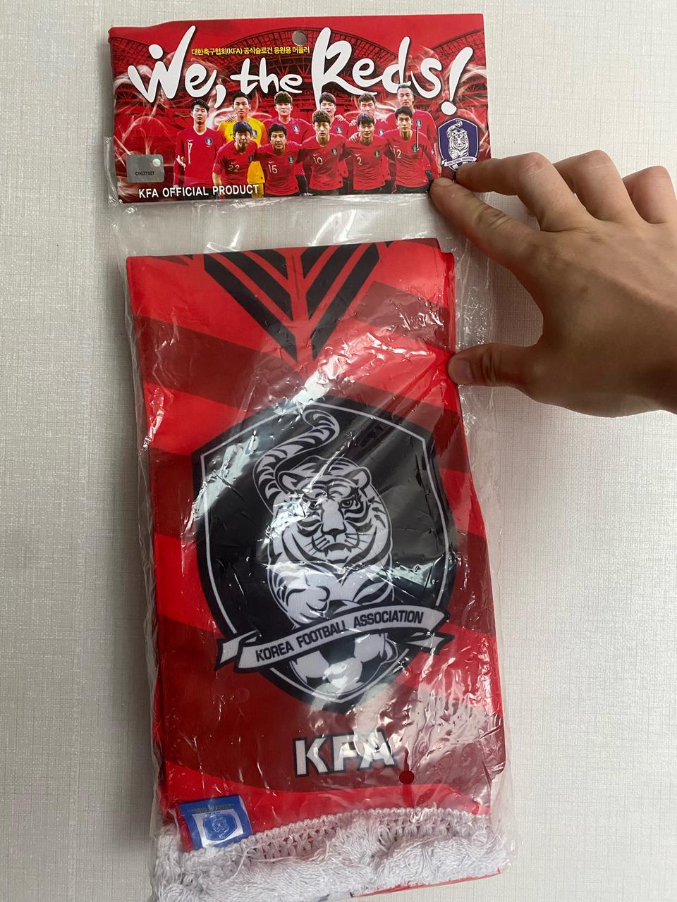 대한민국 축구대표팀 붉은 악마 응원머프러