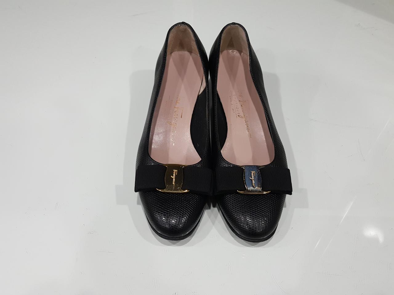 <정품> 페라가모 바라구두 5 2/1c(225)(146)