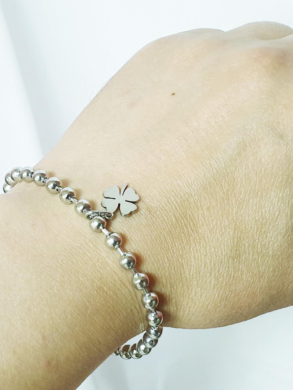 클로버 팔찌 반지