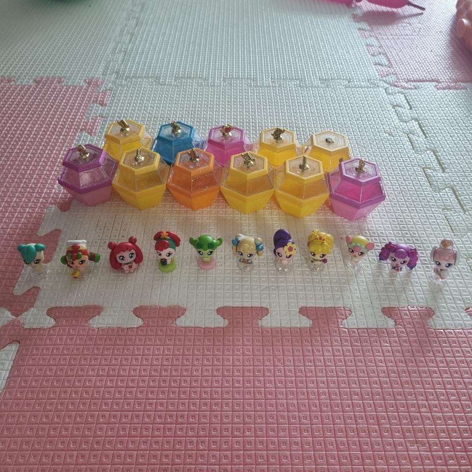 티니핑 피규어 구성품 콩지래빗 하우스 일괄