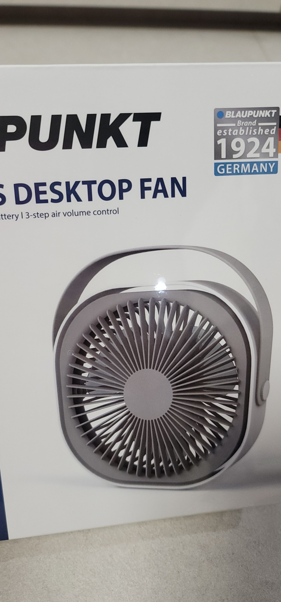 휴대용 탁상용 선풍기 새상품