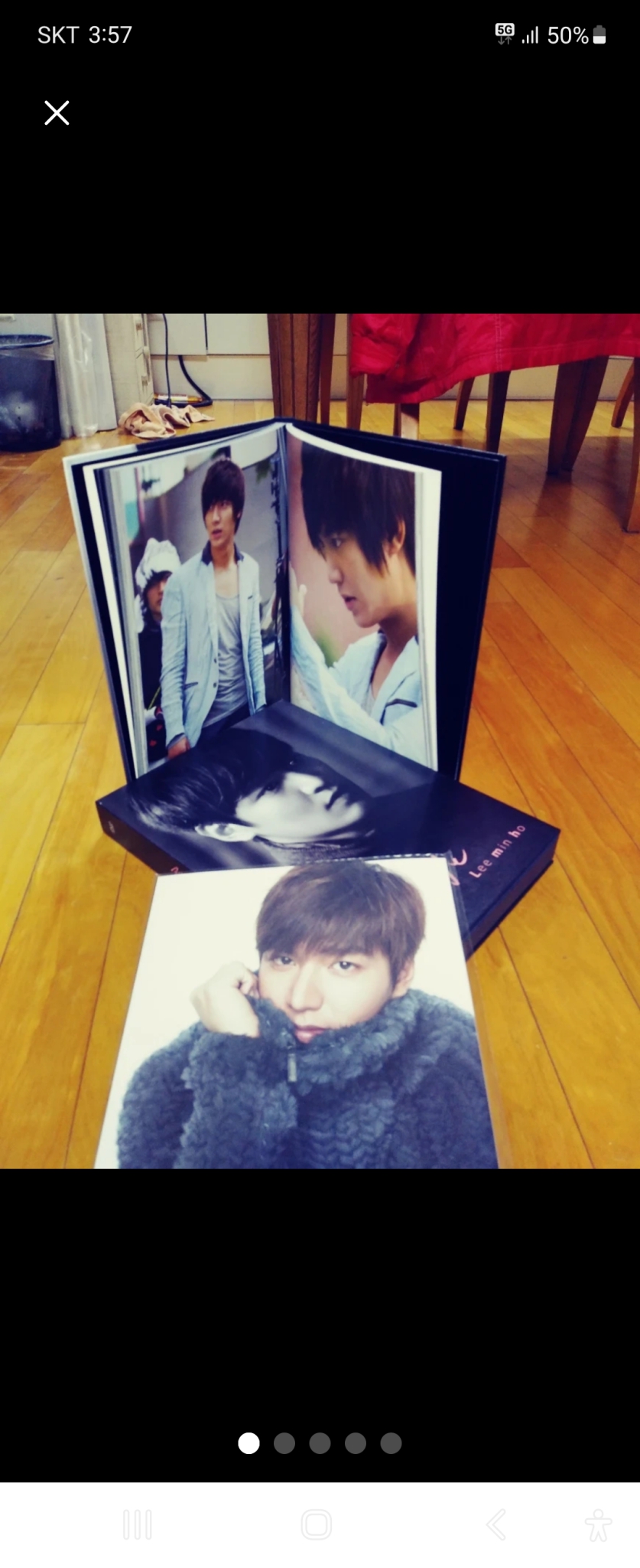 배우겸가수 이민호 화보밎 CD 책자