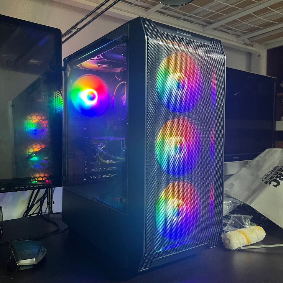 라이젠5600X GTX1660Ti SSD 512G 게이밍 컴퓨터 본체PC