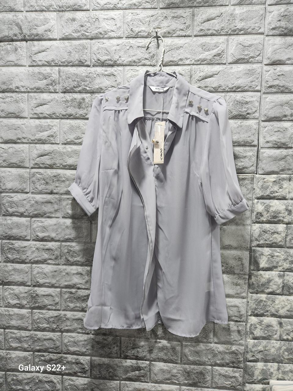 이신우 브라우스 새제품  95사이즈  가슴품48 총장 73