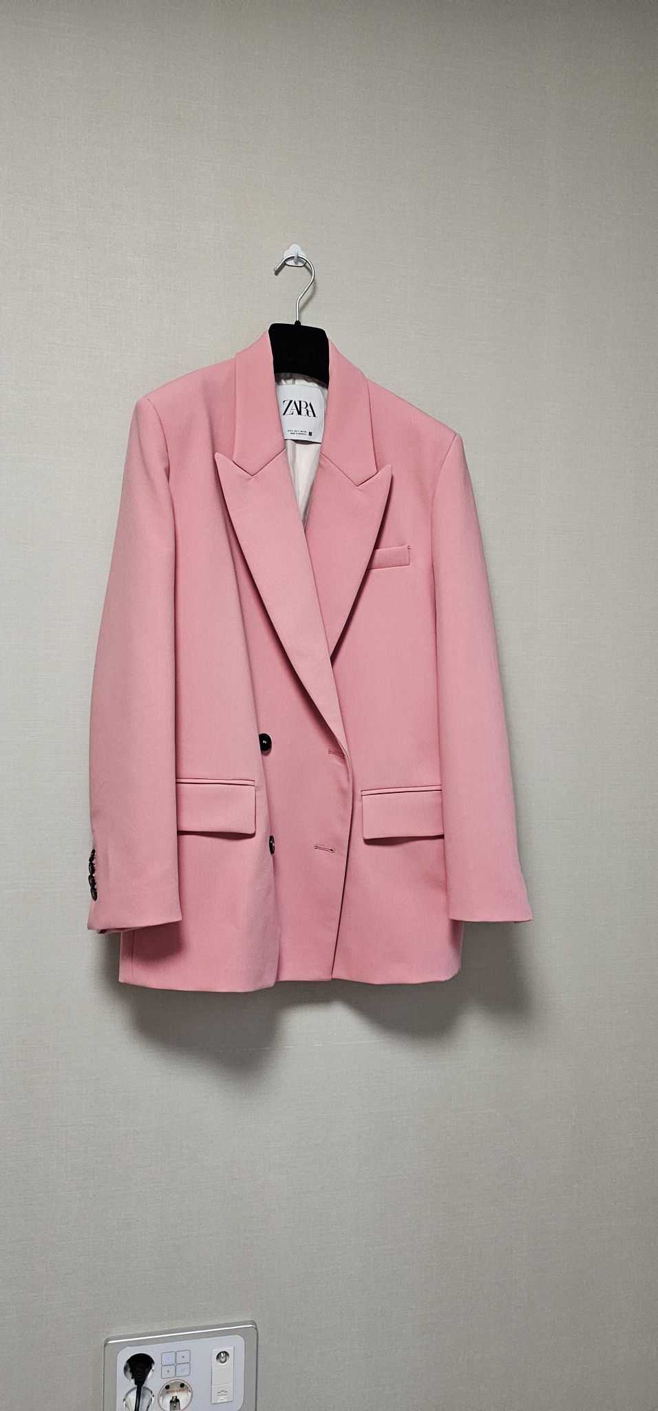 [용용123456님 결제용] <자라>핑크 자켓