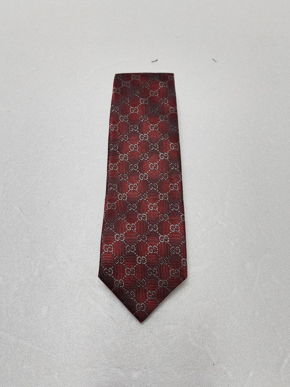 GUCCI 정품 (구찌) GG로고 실크 넥타이