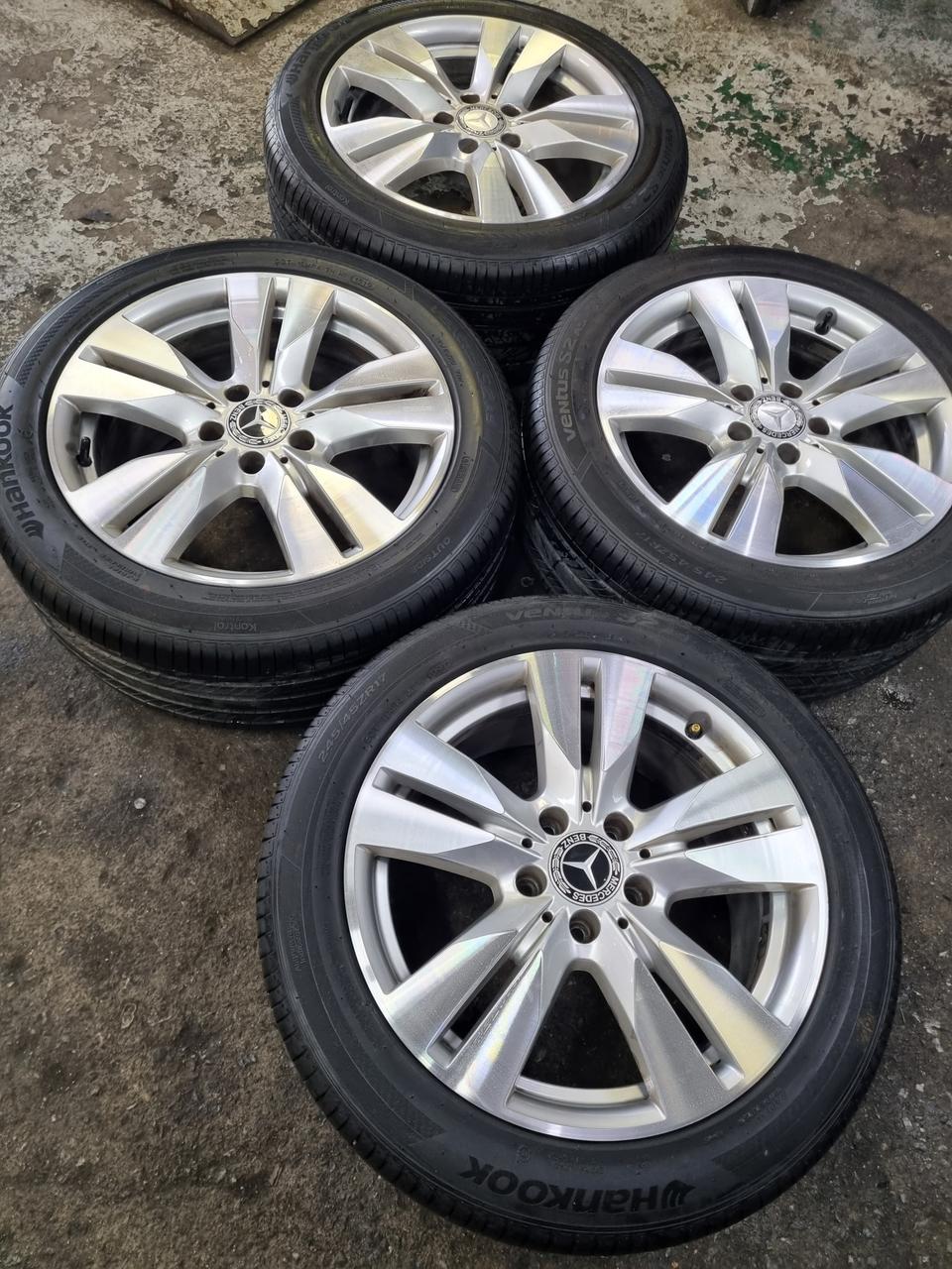 벤츠E크레스.212.17인치컷팅중고셋.E클S클레스중고셋