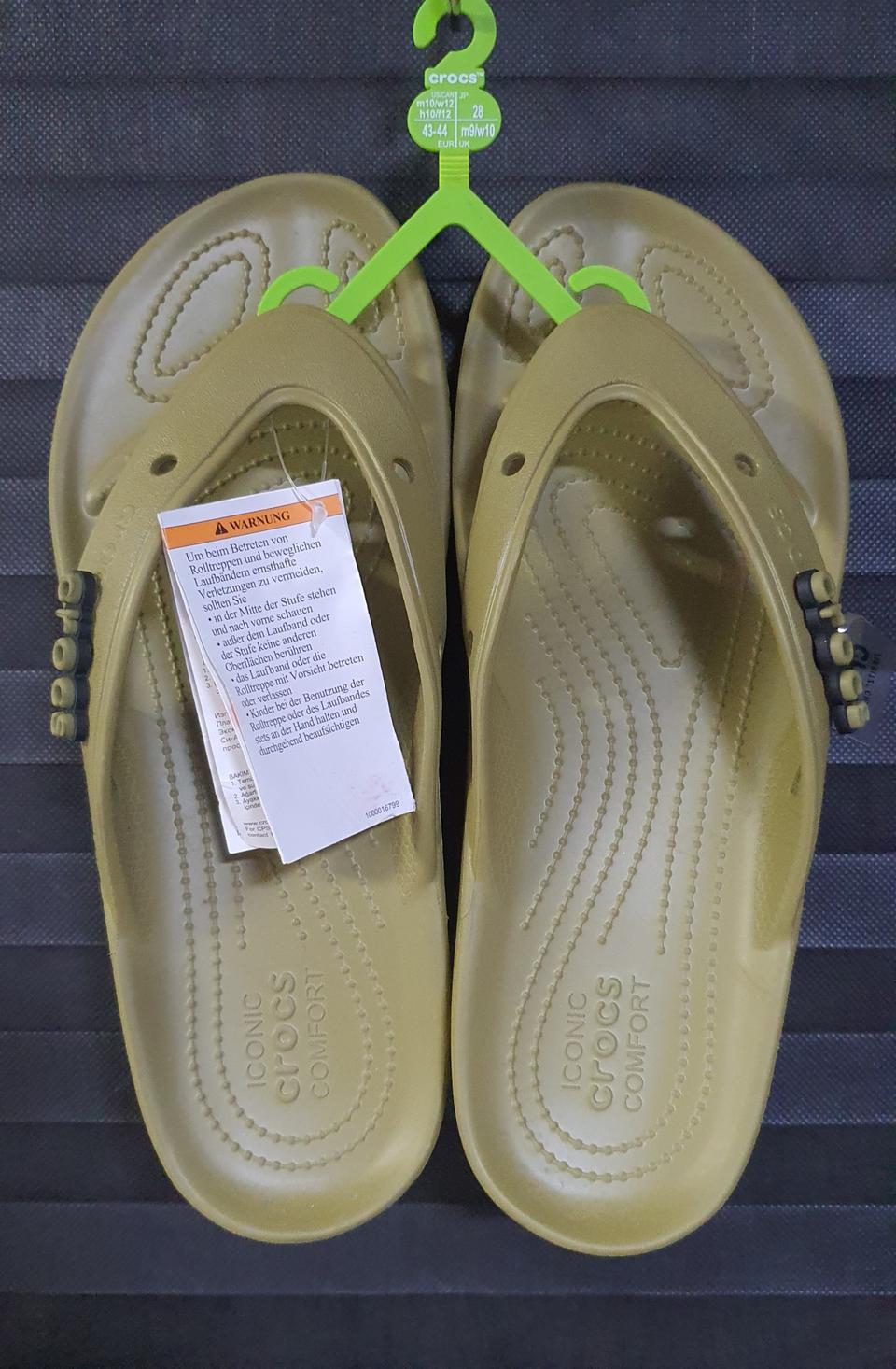 280mm M10 크록스 쪼리 슬리퍼 새제품