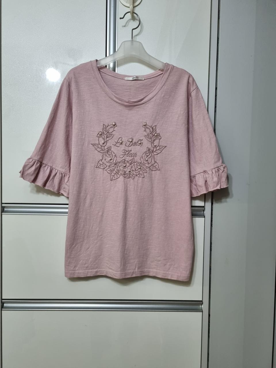 alto정품  자수면티  프리  85~90사이즈 미사용