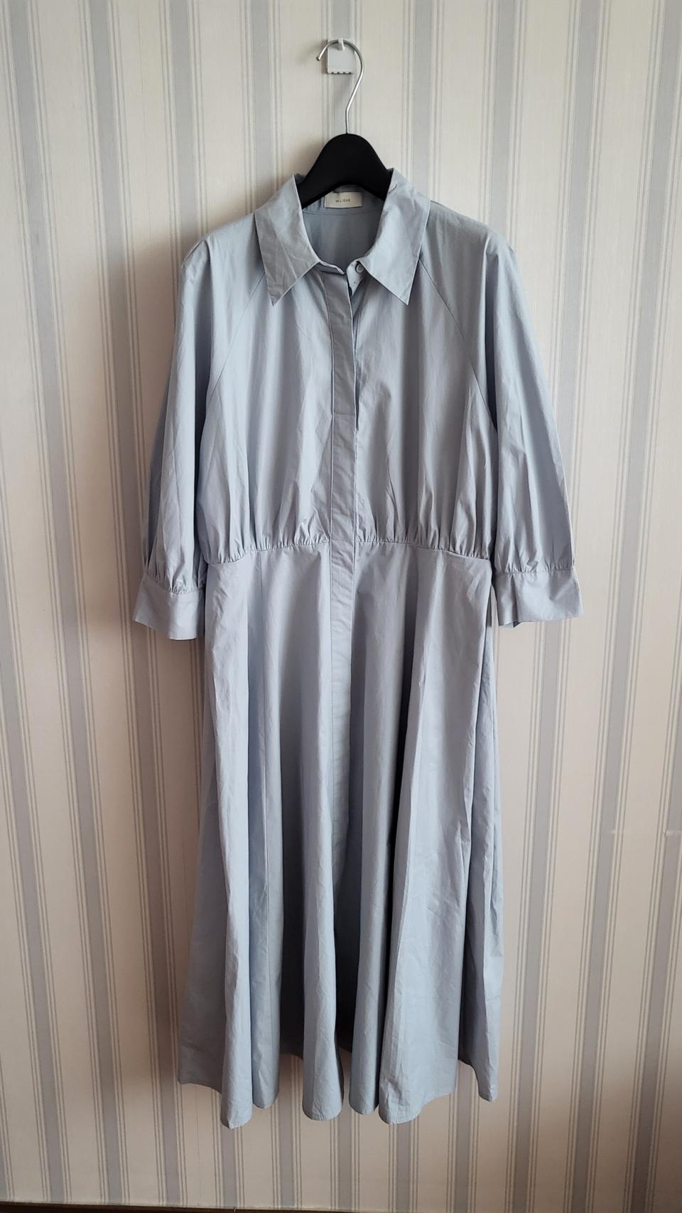 de Liens 카라 셔츠 원피스