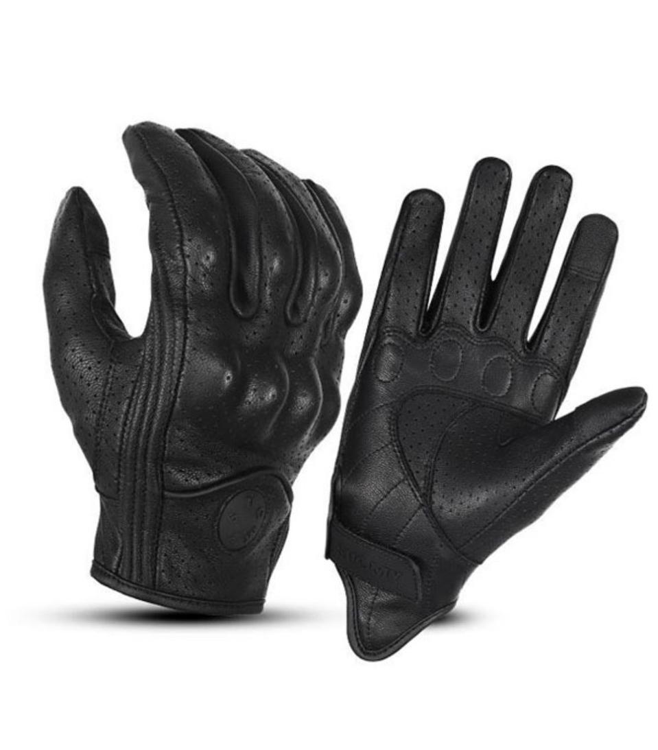 make speed 오토바이 가죽장갑