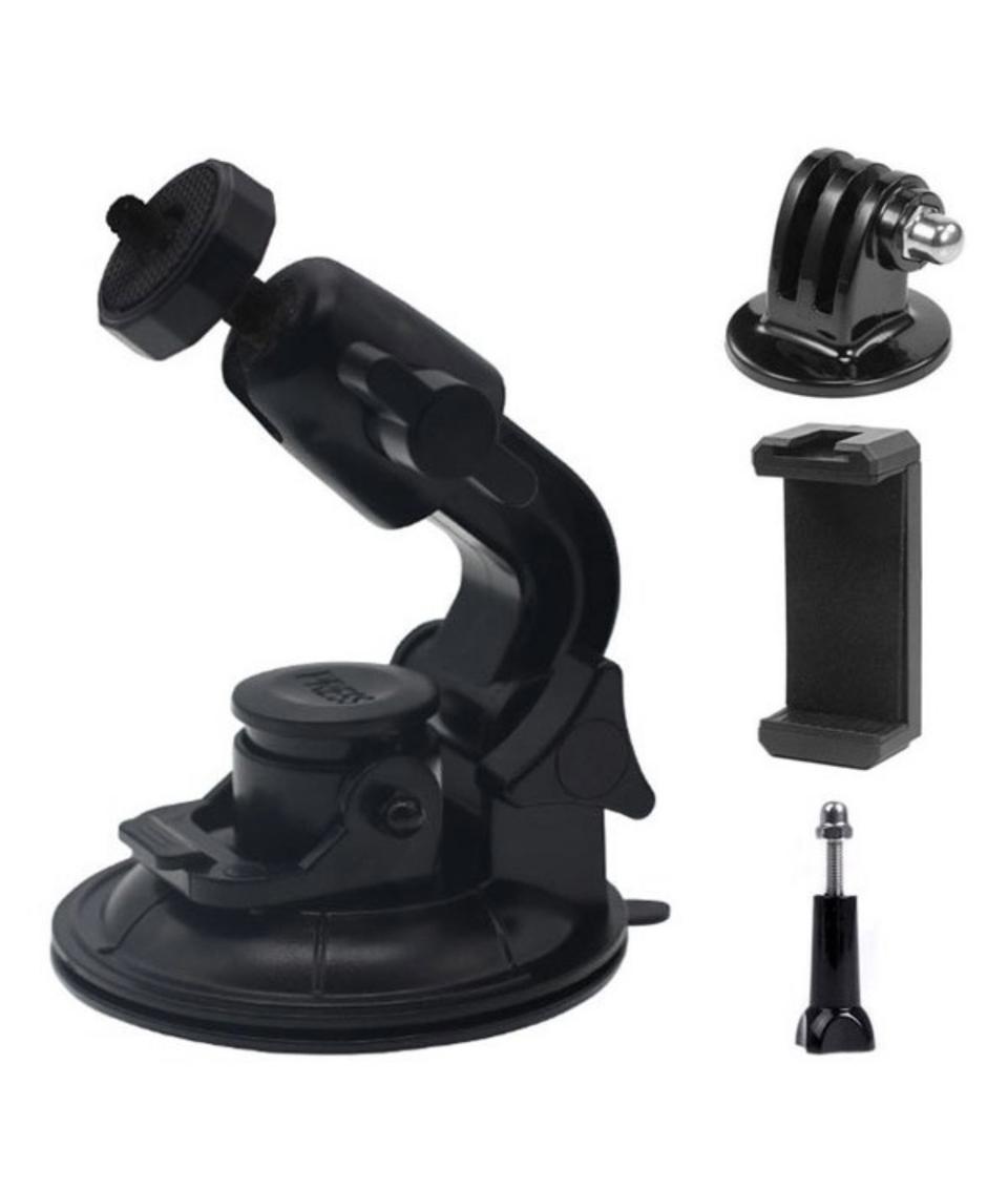 make speed 듀얼모드 액션캠+핸드폰 흡착식 거치대