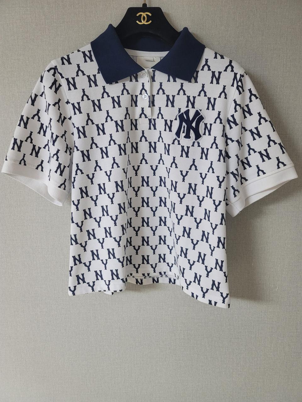 MLB 엠엘비 양키즈 크롭 PK티셔츠 90