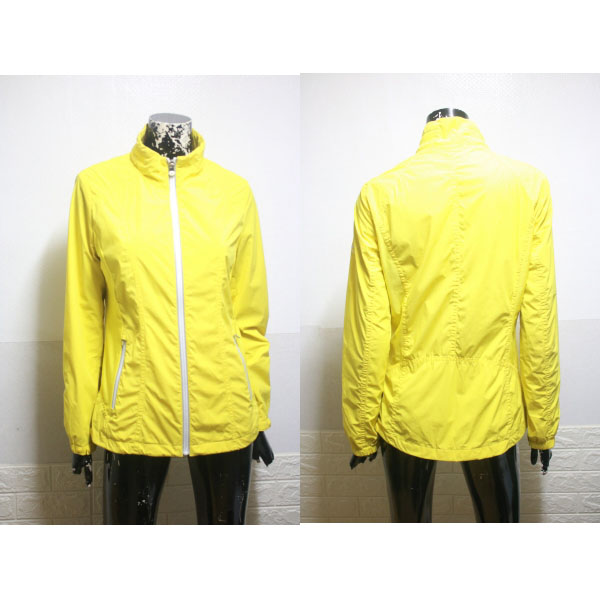 (55) 지센 노랑 여성 바람막이 점퍼 (사이즈 55) 