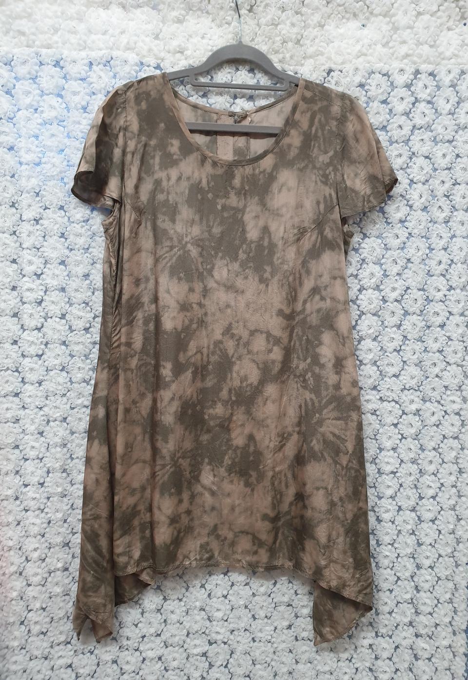 인견 언발 블라우스