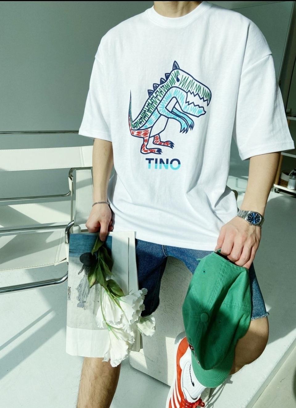 남성 반팔 티셔츠F