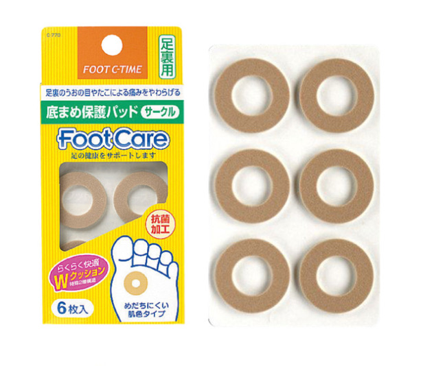 [일본직수입] 첫사랑물집방지패드 티눈보호 티눈패드 위생 안전 발보호 패드