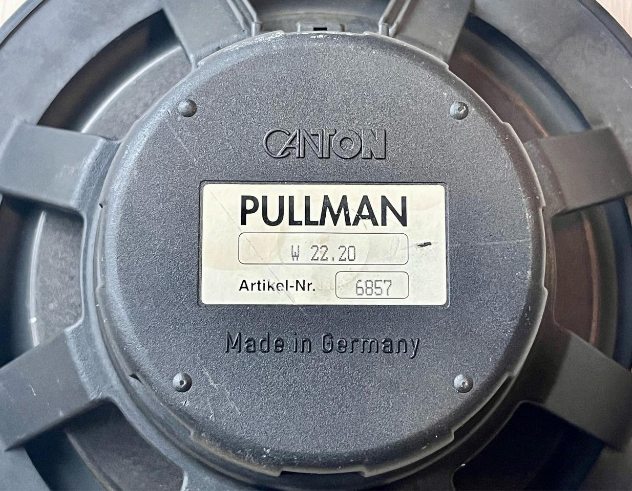 [CANTON] PULLMAN(W 22.20)[6857] 독일제 스피커