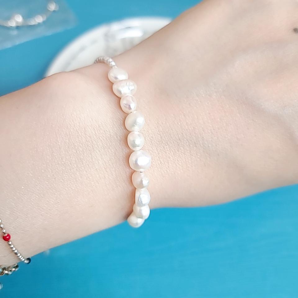 담수진주 팔찌