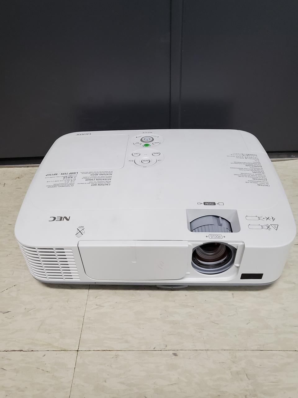 중고빔프로젝터 nec 3100안시 프로젝터