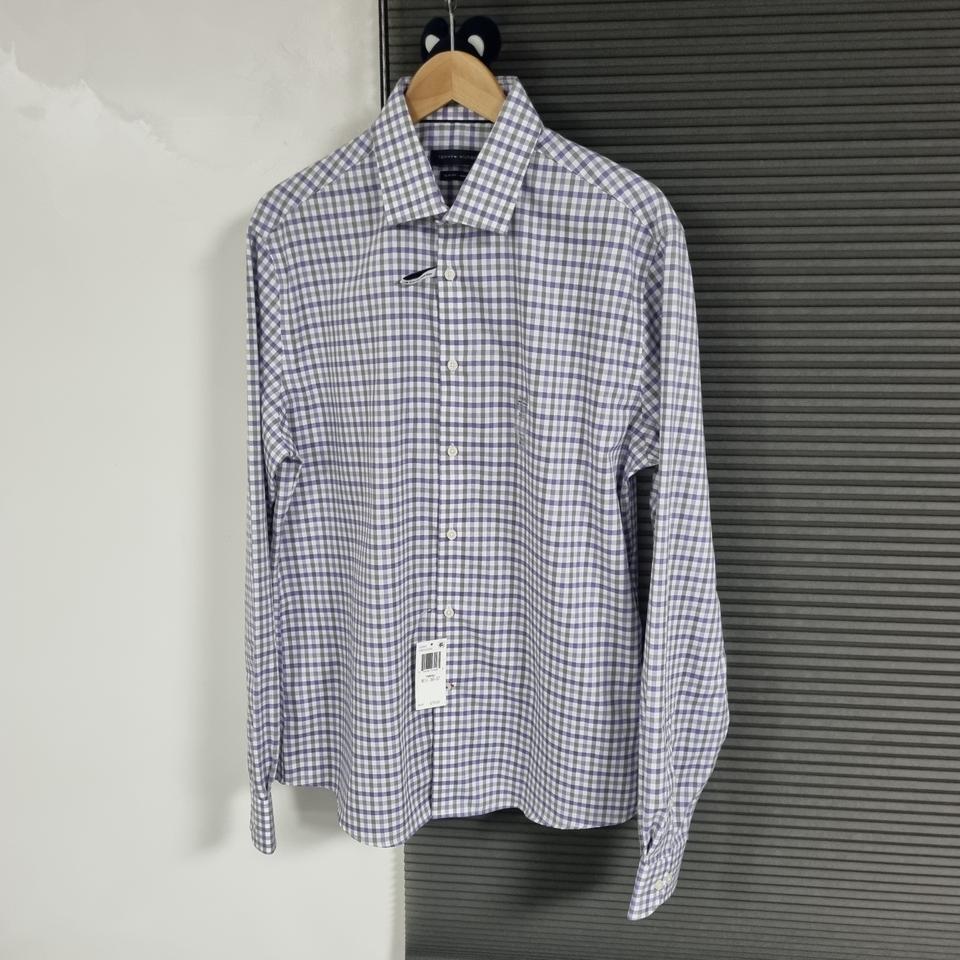 새상품 타미힐피거 체크셔츠 105