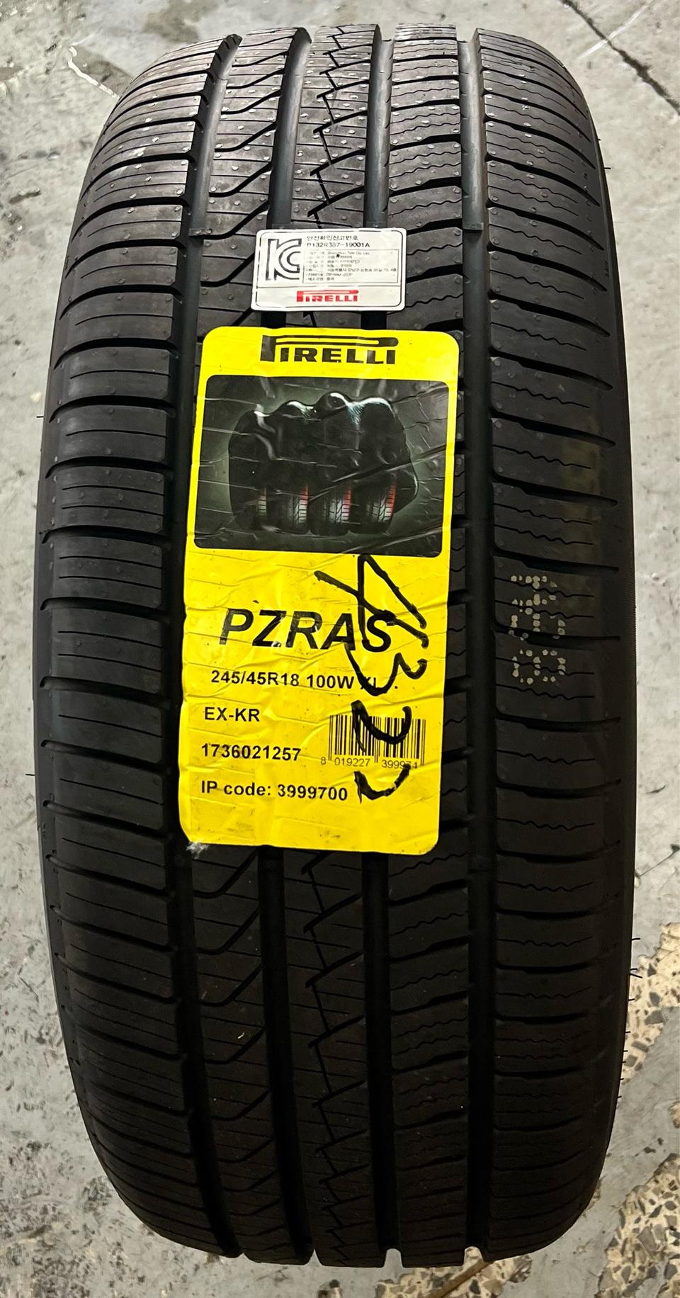 [새상품]2454518 피제로올시즌 타이어 피렐리 245/45R18