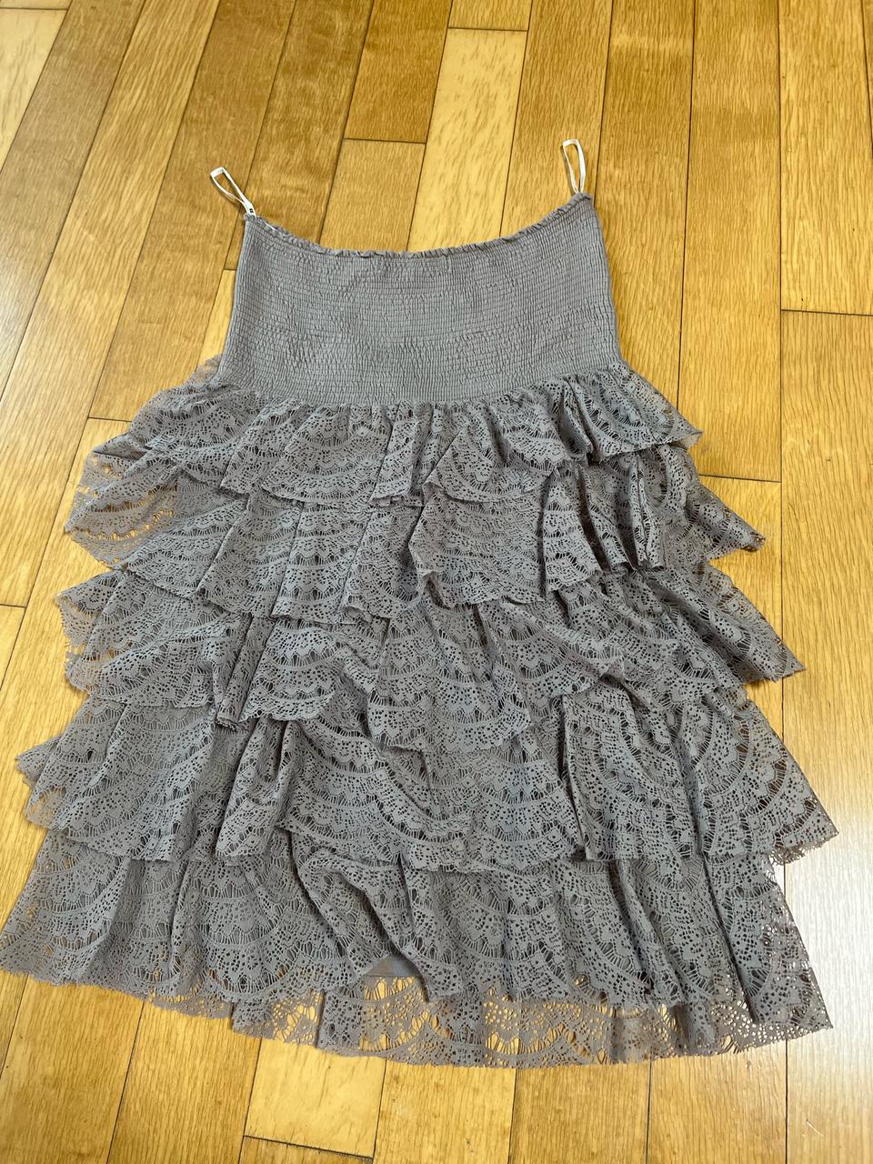 여성원피스 드레스3 여자옷 치마 스커트. 레이스 베이지