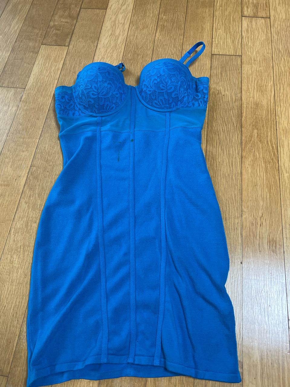 여성원피스 드레스5 Guess 게스 블루 여자옷 치마 스커트 싸이흠뻑쇼패