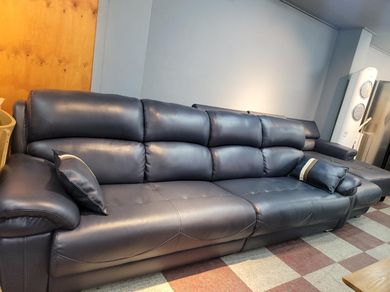 4인용천연가죽소파 대구중고쇼파