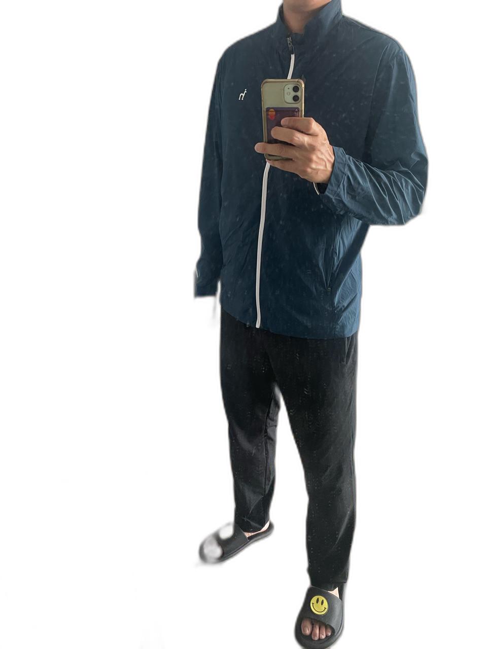 헤지스골프 네이비 경량자켓