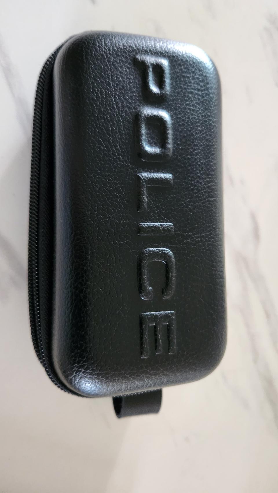 폴리스썬글라스지퍼케이스