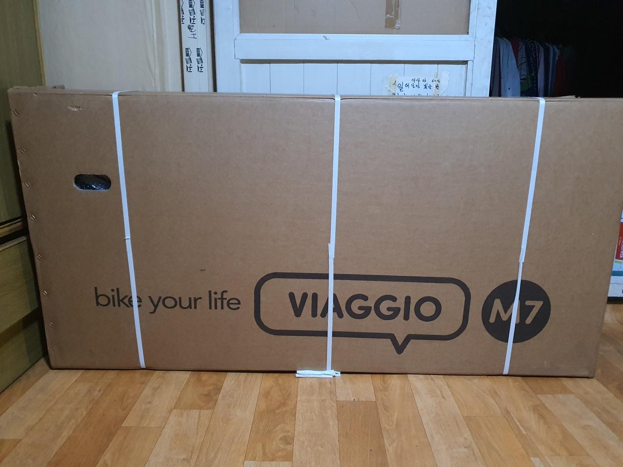 급판매박스개봉도 안한 전기자전거 새제품(VIAGGIO M7)비아지오엠7