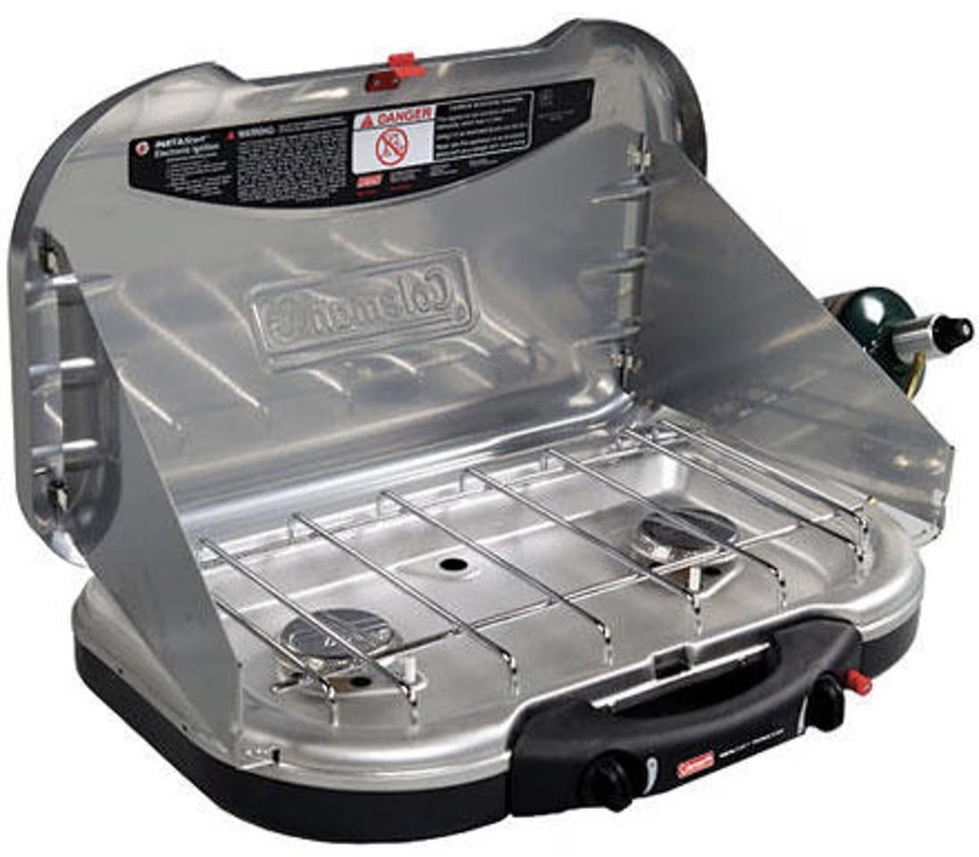 Coleman[콜맨] 인스타스타트 프로판 2 버너 스토브(케이스 포함)