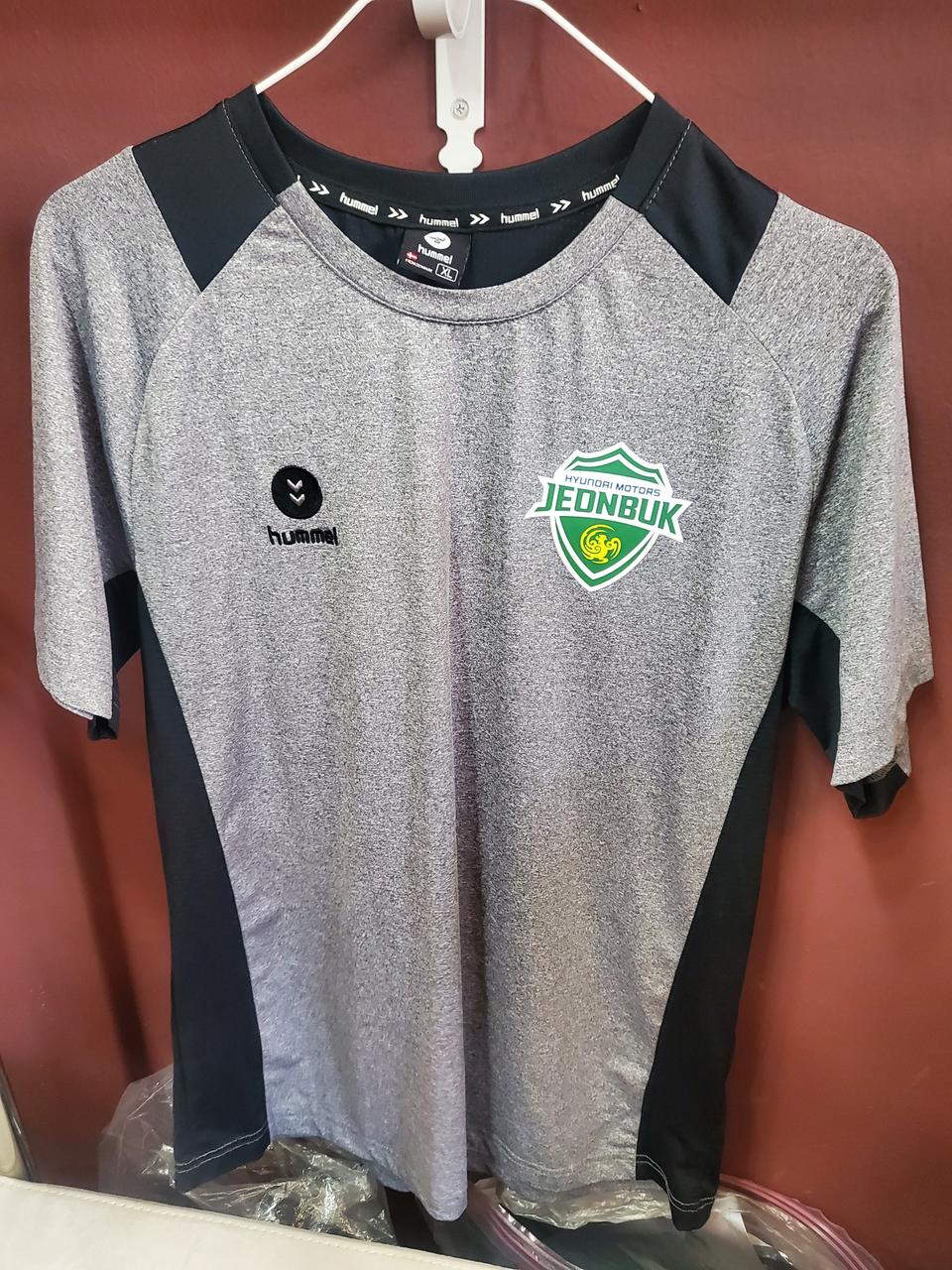 전북현대 험멜 기능성 반팔 티셔츠 선수지급 연습복 유니폼 XL