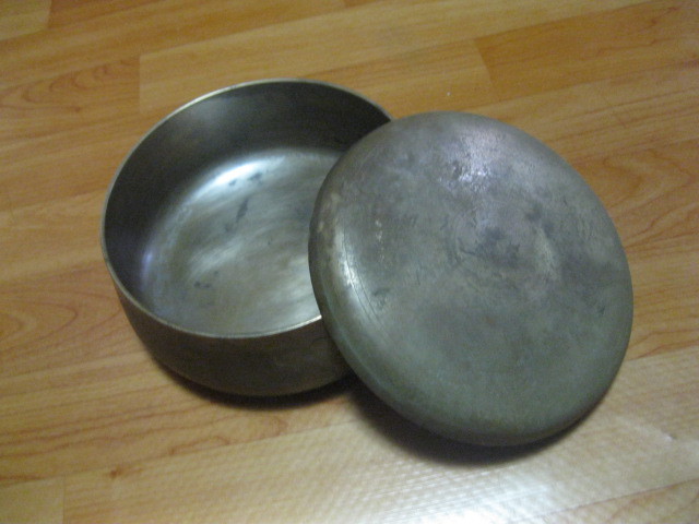 방짜 놋쇠 합 밥통