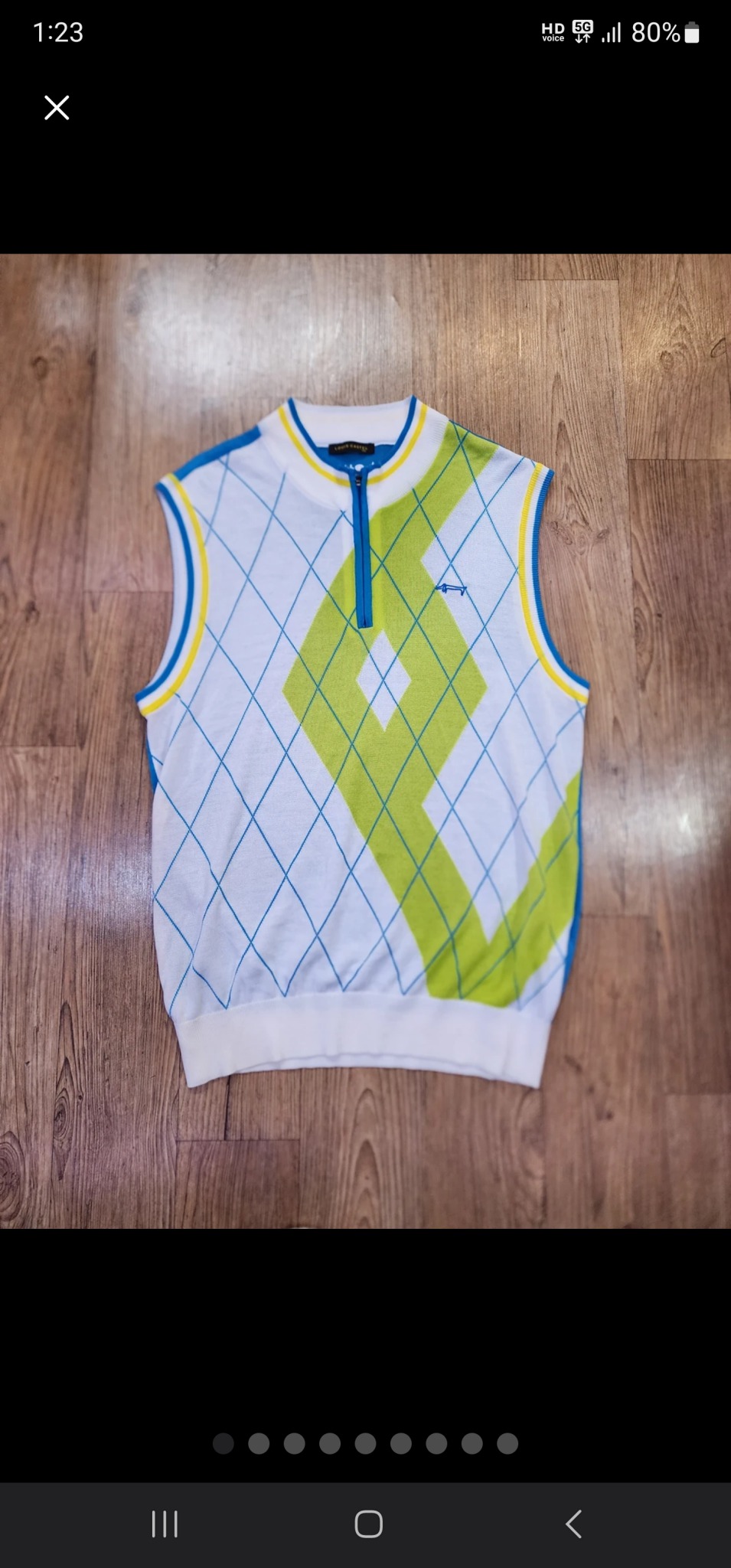 루이까스텔 남성 105사이즈 니트조끼