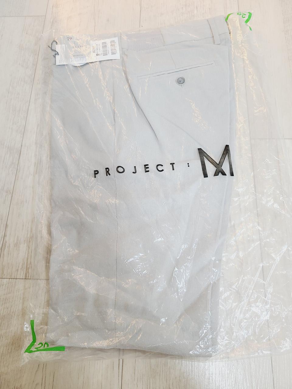 프로젝트엠 남성바지 새상품