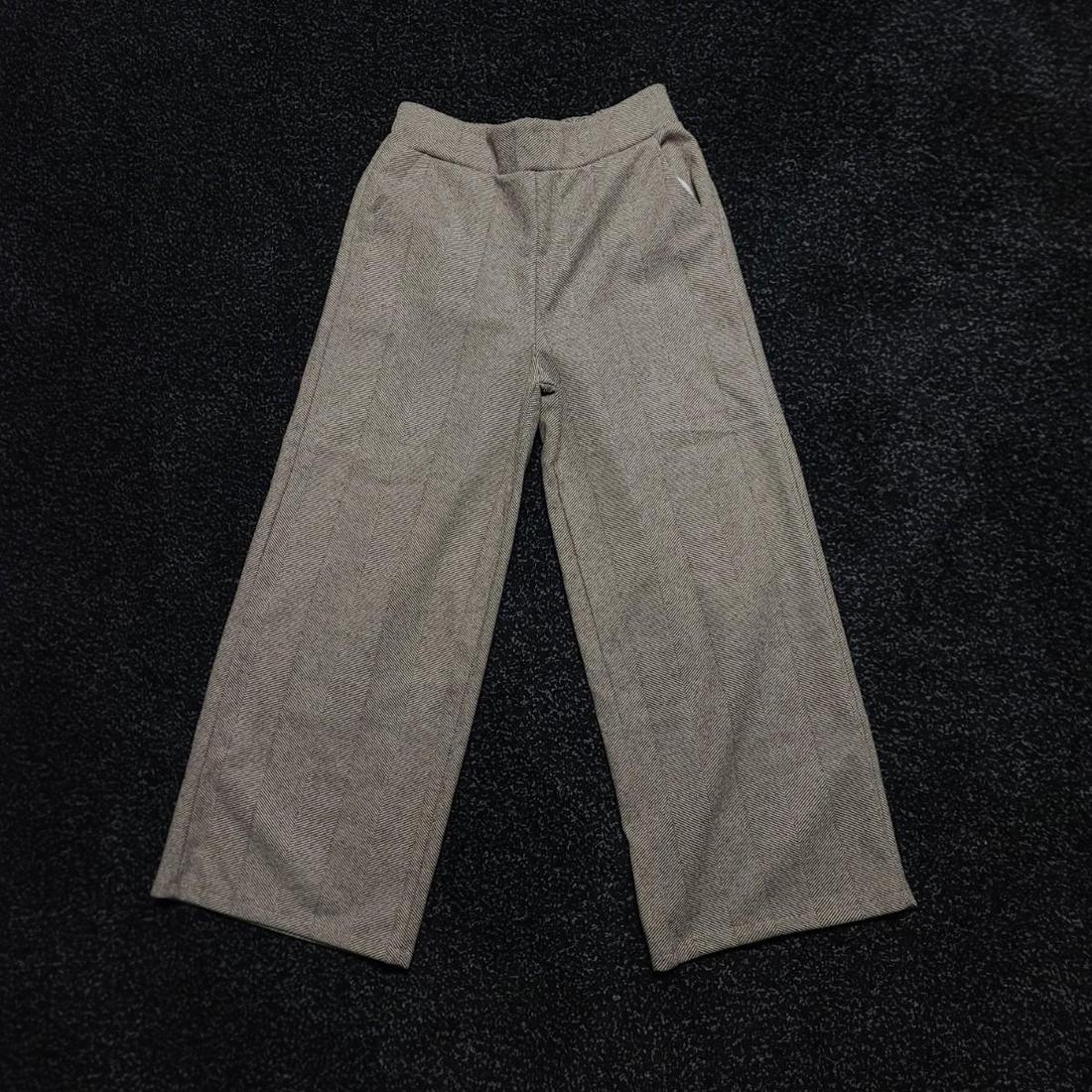 여성 울 밴딩슬랙스 바지