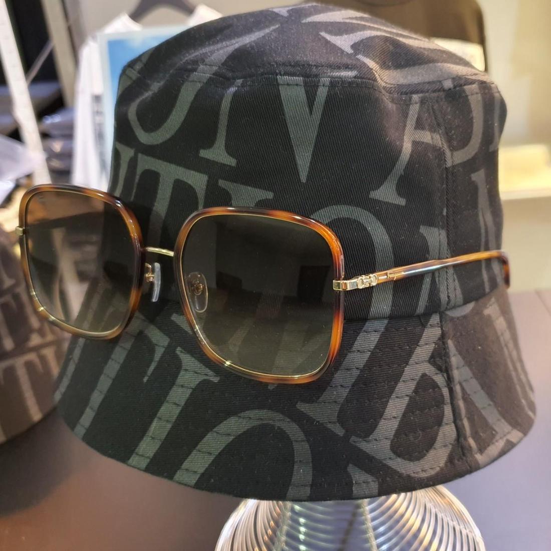 [정품] 페라가모선글라스 (59mm) 사각 호피 오버사이즈