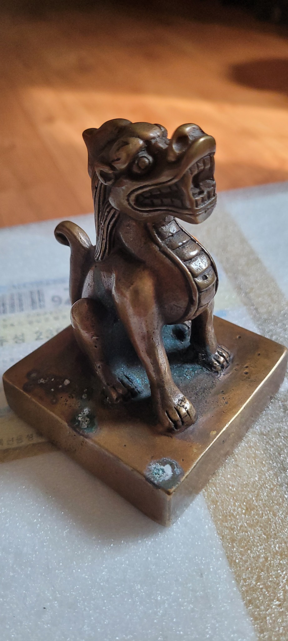 옛날 청나라인장