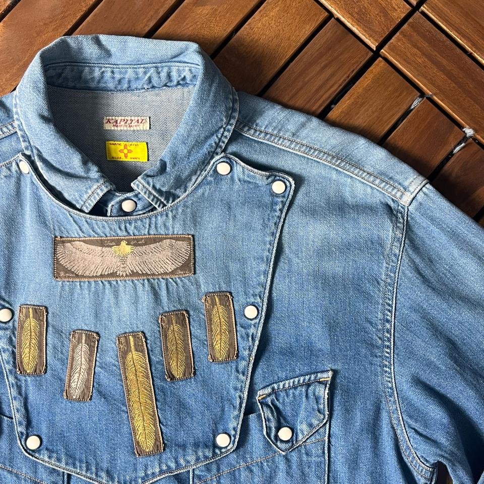 [XL] KAPITAL 캐피탈 자수 웨스턴 셔츠