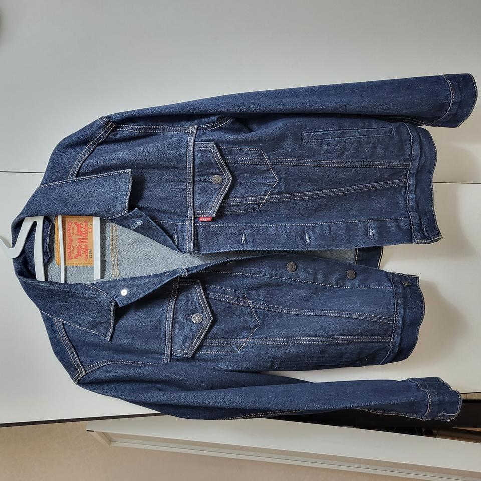 [트러커 생지 자켓] 리바이스 levis S